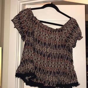 Off the shoulder top